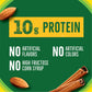 Nature Valley Creamy Protein Bars  Cinnamon Almond Butter  10g Protein Snacks  5 Bars  7.45 oz