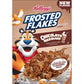 Kelloggs Frosted Flakes Breakfast Cereal, Kids Cereal, Family Breakfast, Chocolate Milkshake (12 Boxes)
