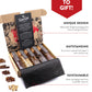 Pepper Gift Set – 5 Exotic Spices World S – Mens Stocking Stuffers For Men, Gift Sets For Dad, Gourmet Food Christmas Box For Him, Present Basket - Timber Taste®