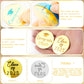 48 Pcs 2025 Graduation Acrylic Cupcake Toppers Mirror Acrylic Disc Cupcake Toppers For Graduation Cake Decorations,3 Styles Gold