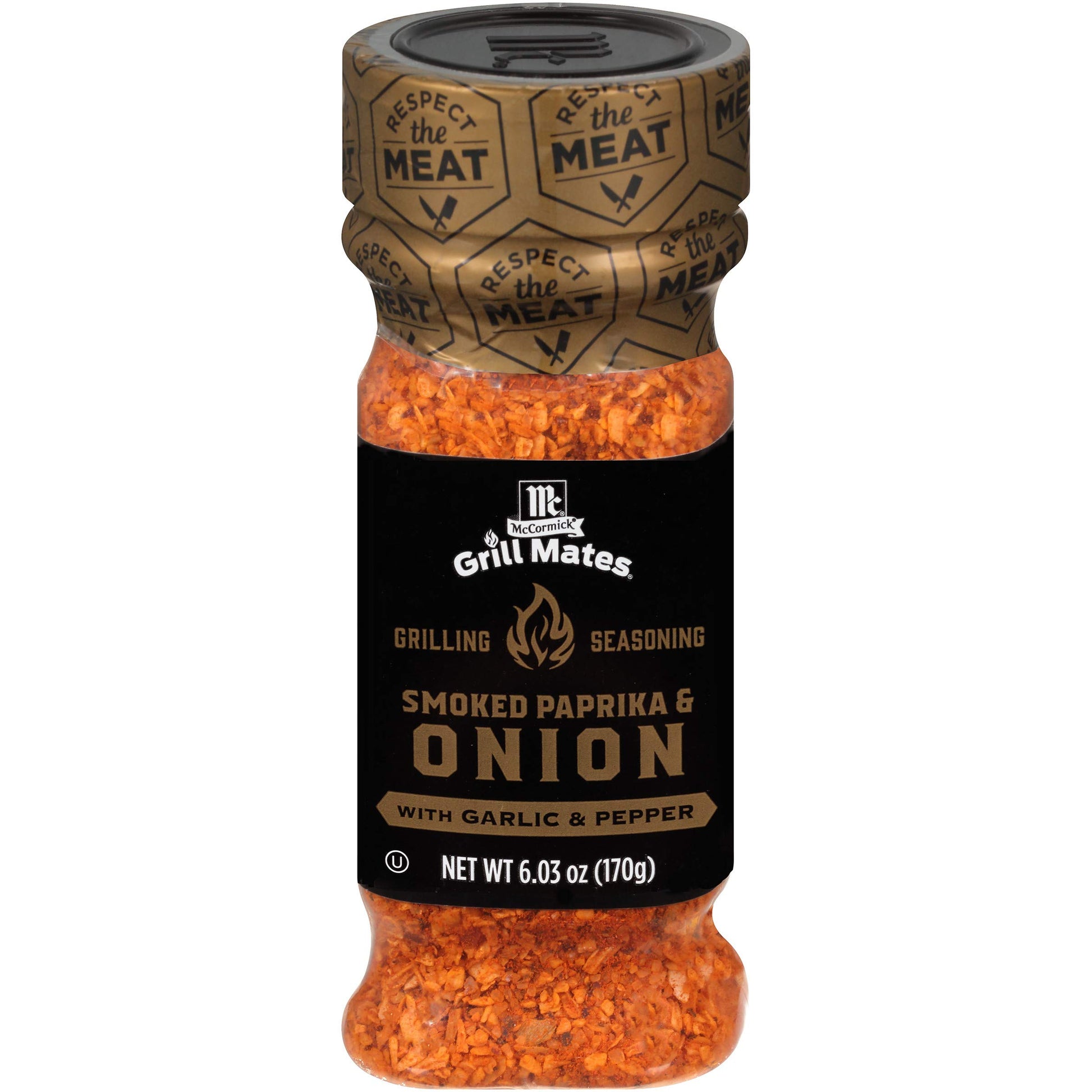 McCormick Grill Mates Smoked Paprika & Onion Grilling Seasoning, 6.03 oz, Pack of 1