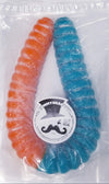 The Gummy Bear Guy SOUR Worlds Largest Gummy Worm, 3 lb, Blue Raspberry/Orange