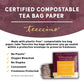 Teeccino Hazelnut Herbal Tea - Caffeine-Free & Prebiotic - 25 Tea Bags - Rich & Roasted Flavor