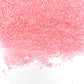Edible Pink Sanding Sugar Sprinkles Cupcake Cake Toppers, Celebrations Candy Pearls Shaker Jar Wedding Party Cake Dessert Food D
