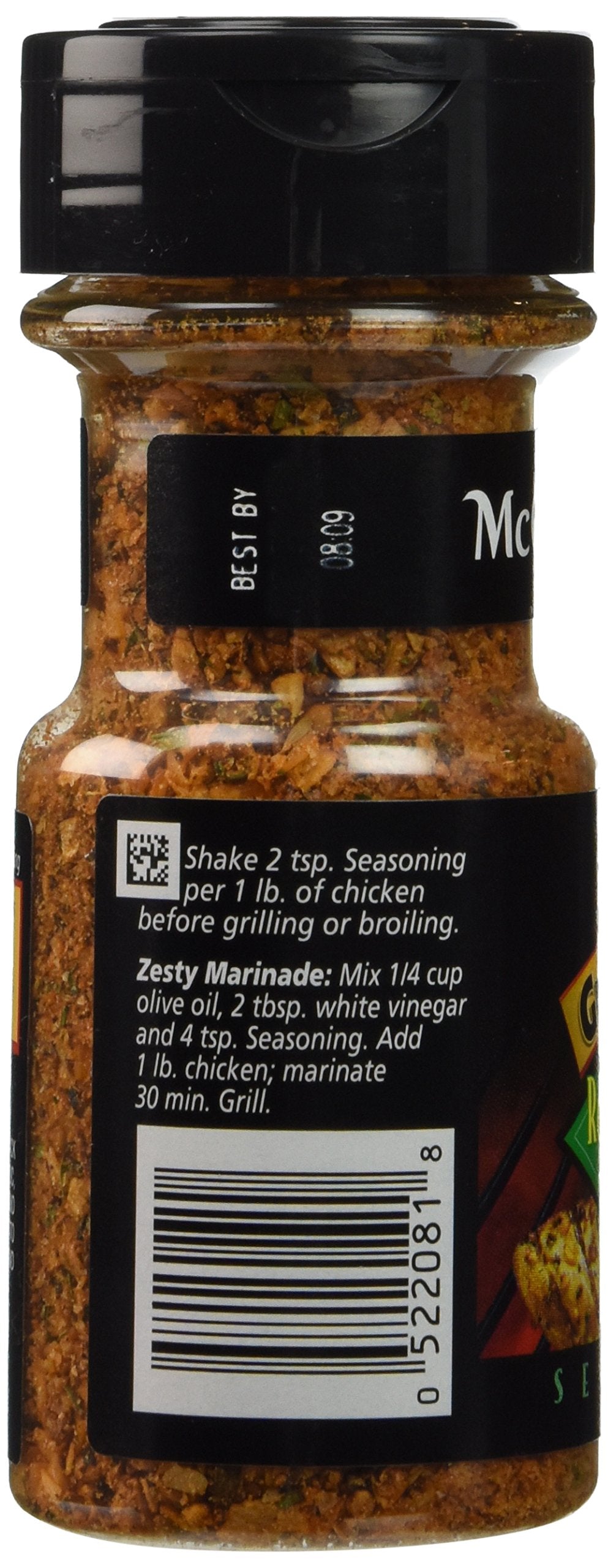Mccormick Grill Mates Roasted Garlic & Herb Seasoning, 2.75 Oz (Pack Of 3)