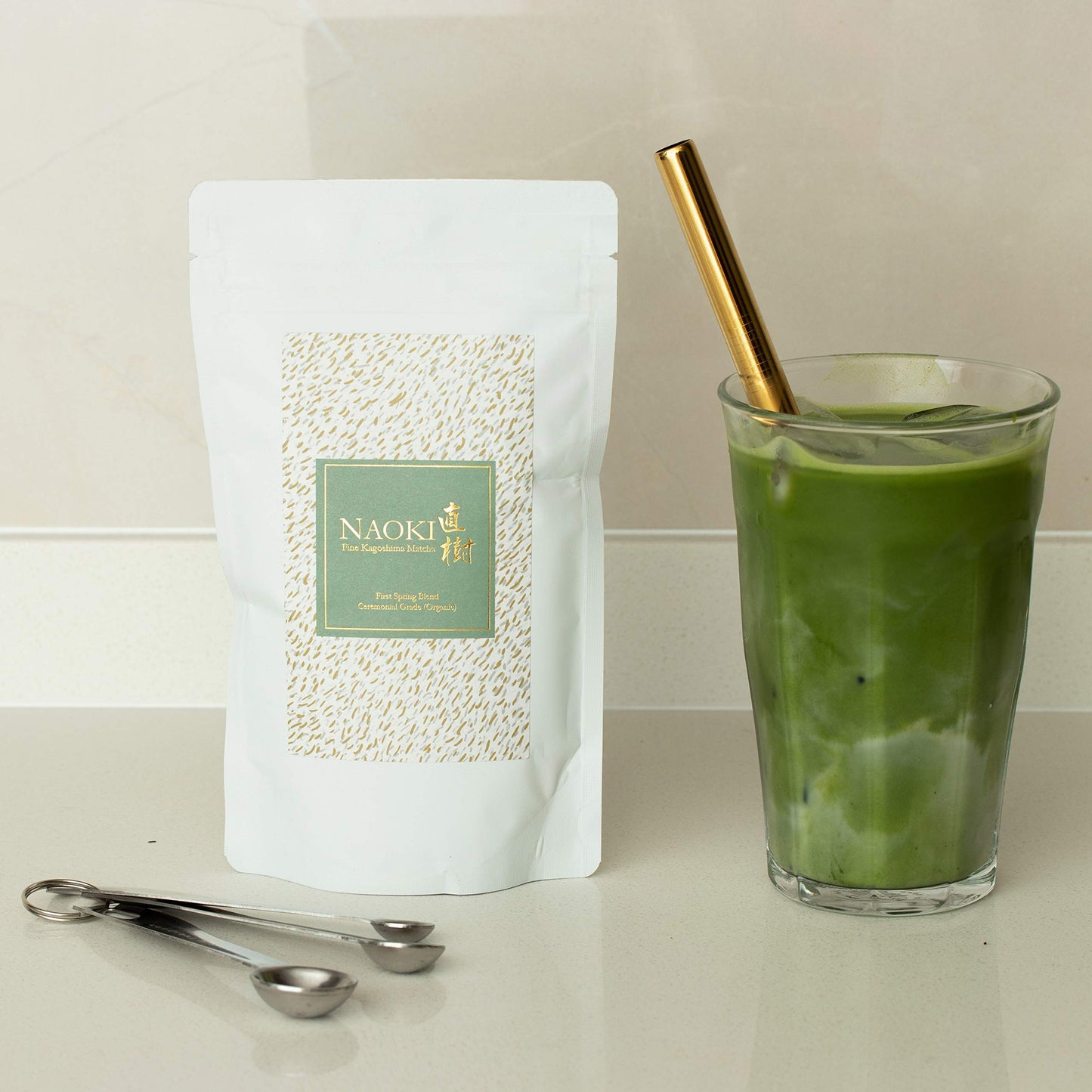 Naoki Matcha Organic Ceremonial First Spring Blend – Authentic Japanese First Harvest Ceremonial Grade Matcha Green Tea Powder From Kagoshima, Japan (100G / 3.5Oz)
