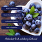 Npg Pure Blueberry Powder 7 Oz, Wild Blueberry Freeze-Dried Extract For Authentic Flavor In Smoothies, Baking, And Beverages, No