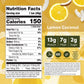 SimplyProtein Vegan Protein Bars - Lemon Coconut, 12g Protein, 2g Sugar, Gluten Free, Dairy Free, 24 Count