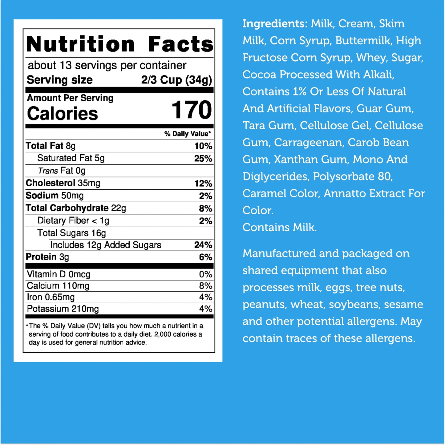 Arctic Farms Freeze Dried Ice Cream Bits Bulk - Does Not Melt (Chocolate Vanilla Mix) (1Lb)