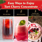 Tart Is Smart Montmorency Tart Cherry Juice Concentrate, Cherry Juice Bottle Beverage, Rich In Antioxidants, Ideal For Muscle Re