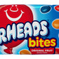 Airheads Candy Bites, Assorted Fruit Flavors, Non-Melting, 4oz Pack of 18