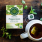 Traditional Medicinals Organic Peppermint Herbal Tea - 16 Tea Bags, Alleviates Digestive Discomfort, Pack of 1, Model 02271401