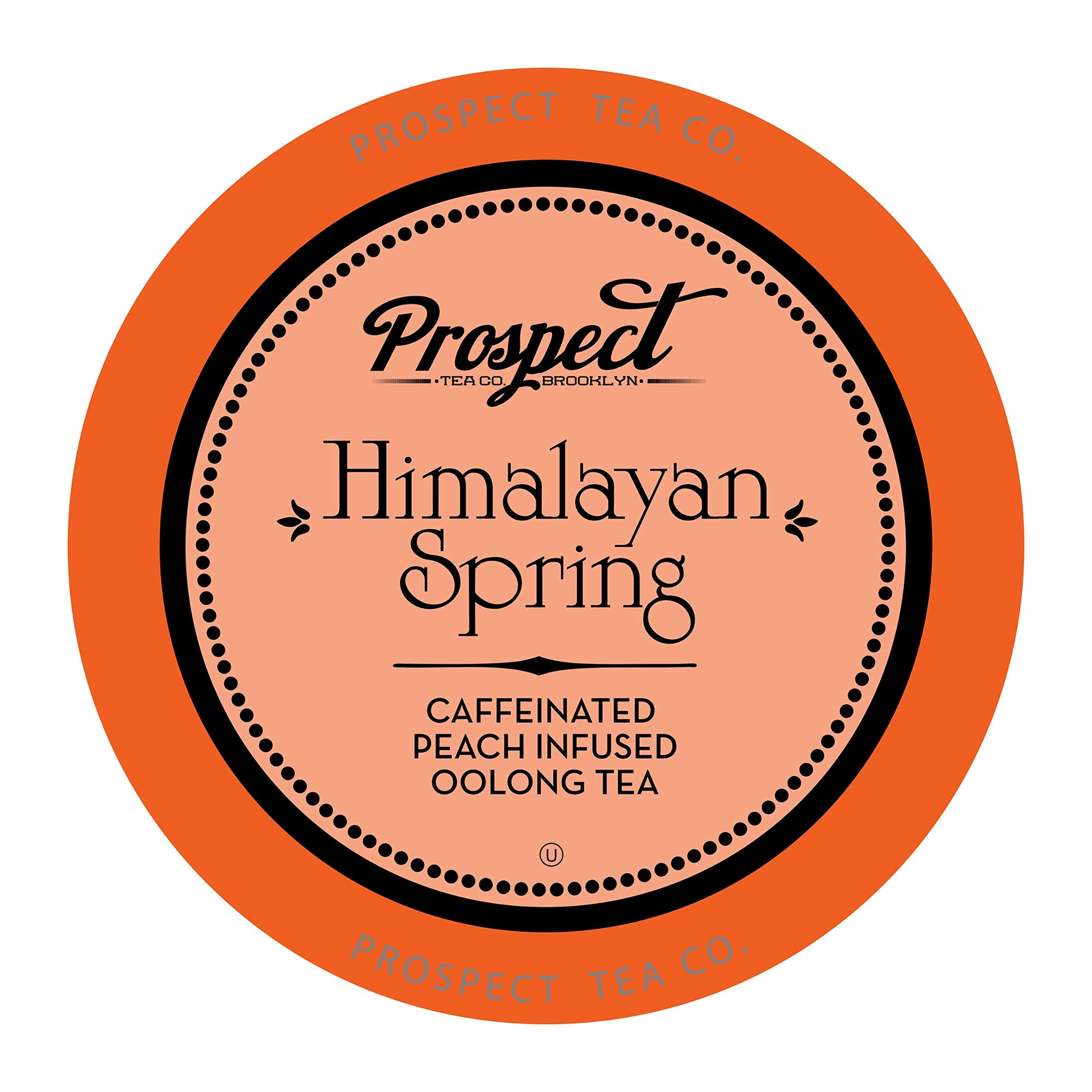 Prospect Tea Co. Oolong Tea Pods Compatible with K Cup Brewers, 40 Count, Model PTC HS40