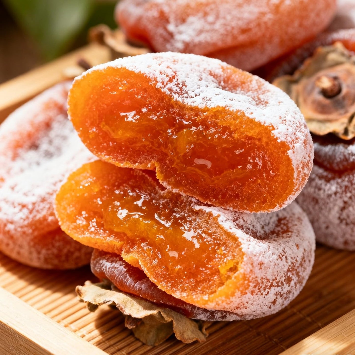 Dried Persimmons,Dried Persimmon No Sugar Added,Persimmon,Persimmon Fruit,Dehydrated Unsweetened Driedfruit For Snacking & Bakin