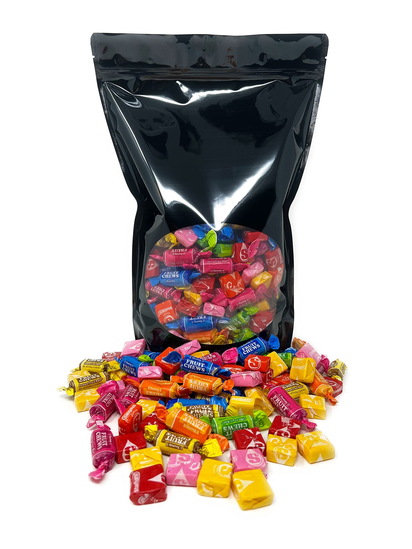 Holiday Special Chewy Fruit Candy Assortment - 3 lb - Original Starburst and Tootsie Roll Fruit Chews - Chewy Fruity Soft Candy