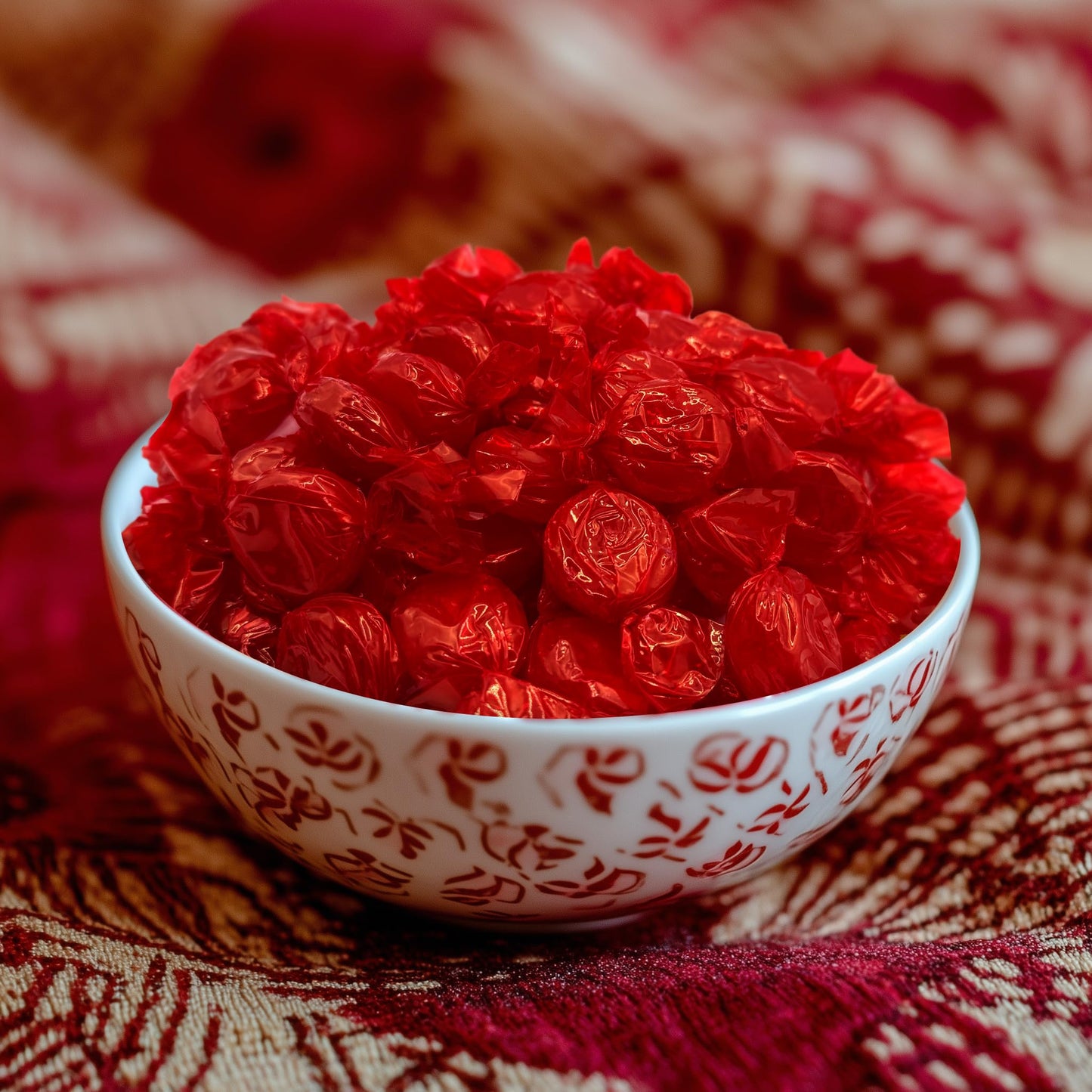 Cinnamon Discs Hard Candy - 2 Pound Pack - Individually Wrapped Spicy Sweet Christmas Candies - Old Fashioned Bulk Cinnamon   For Office Bowls, Gifts, And Sharing