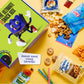 I Am Snacky - Fathers Day, Snack Box Care Package + Greeting Card - Snacky'S Celebration Crate (150 Count) Birthday Sweet Treats