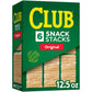 Club Snack Stacks Crackers, Lunch Snacks, Original, 12.5oz Box (6 Stacks)