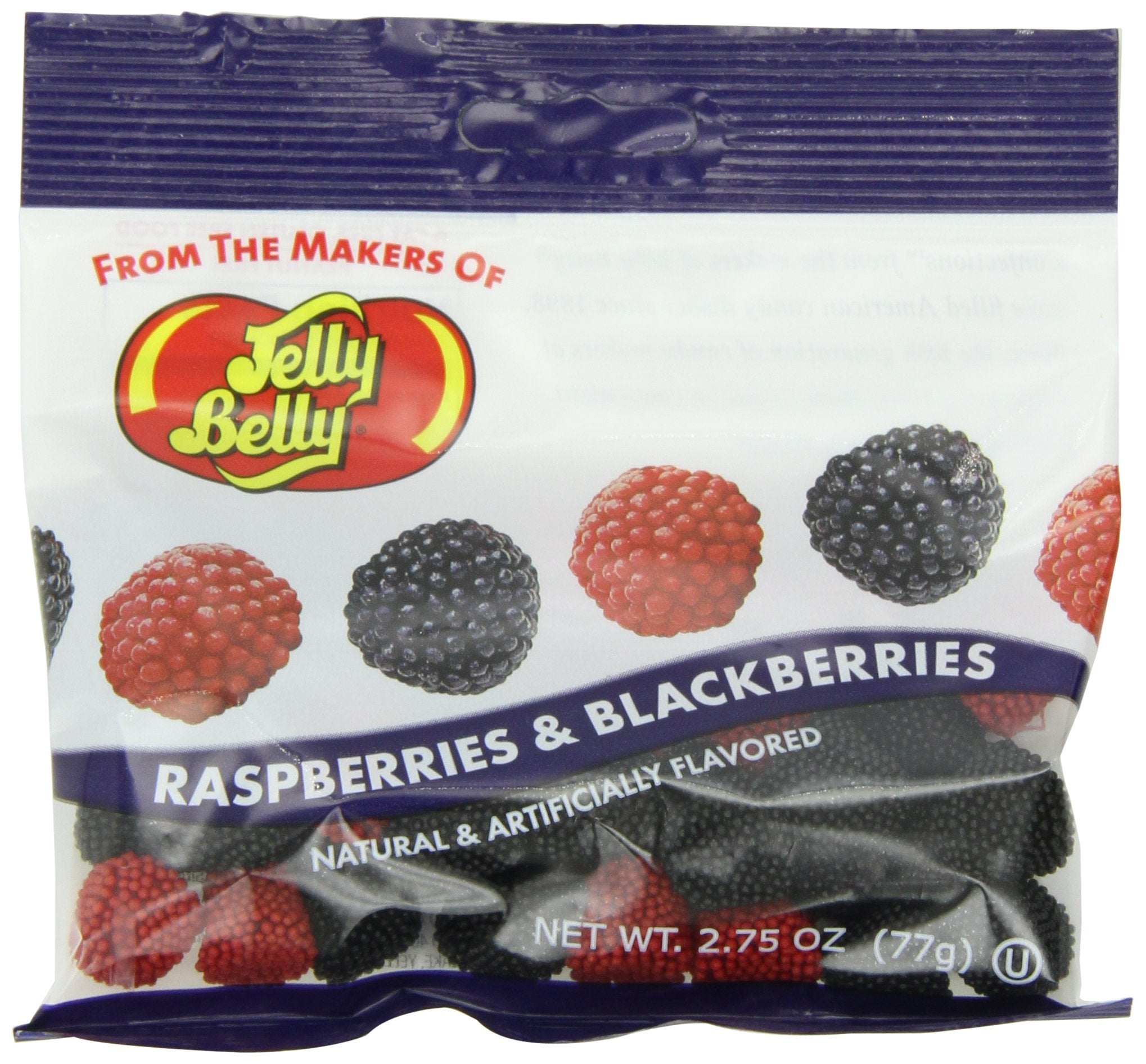 Mommy Belly Raspberry Jelly Belly Raspberries And Blackberries Chewy Candy, 2.75-Oz, 12 Pack ...