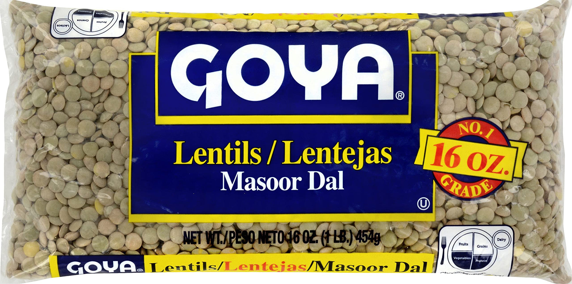 Goya Dry Lentils  16 oz