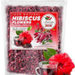Hibiscus Flowers 2lb (32oz) - All Natural, Triple Cleaned - Whole Soft Petals by Amazing Chiles & Spices for Tea & Agua Fresca