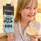 Willa s Organic Kid s Oat Milk Unsweetened with 8g Protein & 240g Calcium  Plant-Based Milk for Kids  Dairy-Free  Low Sugar  2g Fiber - 32 oz  6 Pack