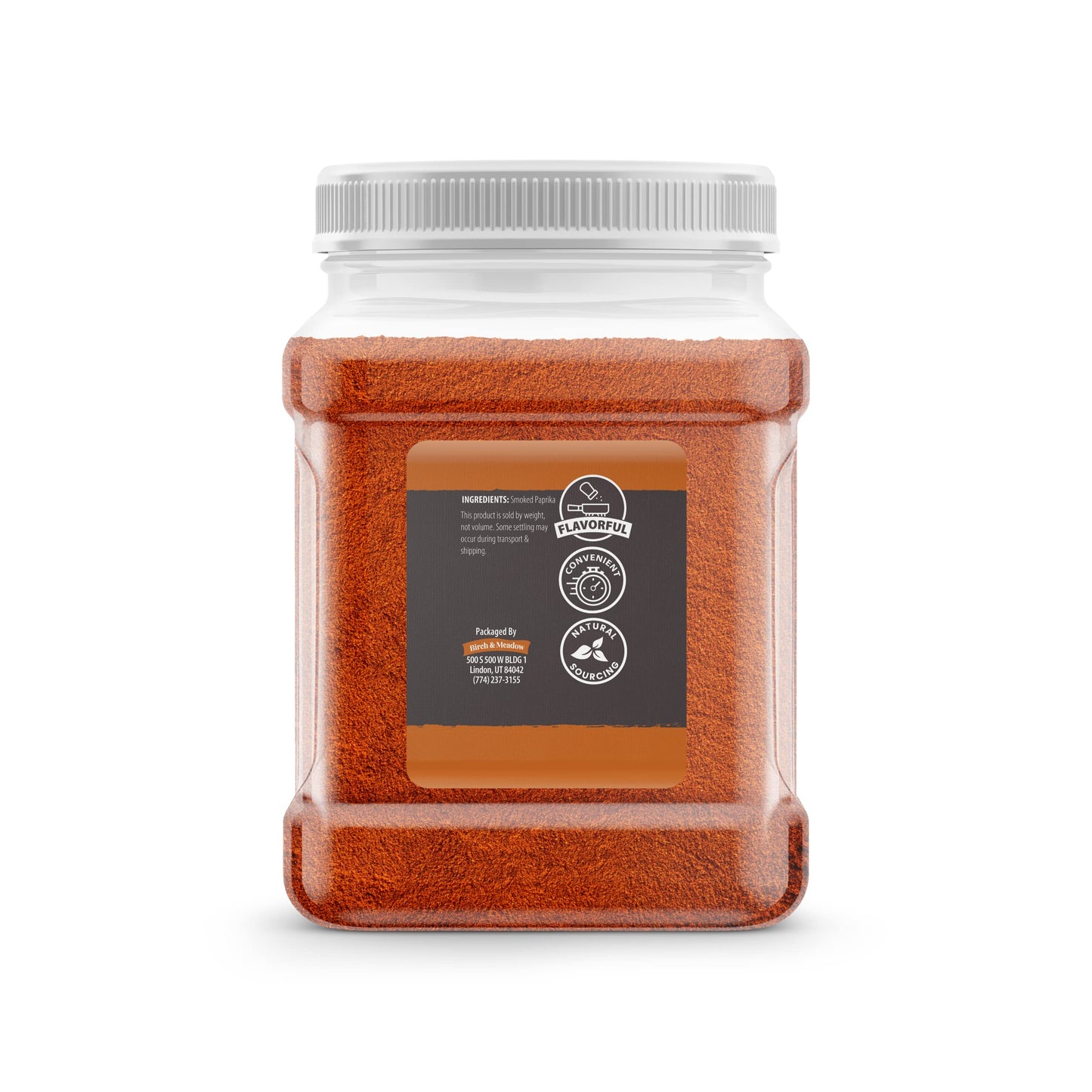 BIRCH & MEADOW Smoked Paprika, Fine Ground Spice & Seasoning, 32 Ounce