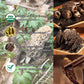Vigorous Mountains Organic Dried Morel Mushrooms For Cooking, Intact Shapes, Short Stems With Rich Aroma Premium Dry Morels 1.5