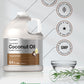 Horbäach Coconut Oil for Cooking, Fractionated & Unflavored, 64 Fl Oz, Vegetarian, Non-GMO, Gluten Free, Model CL14950