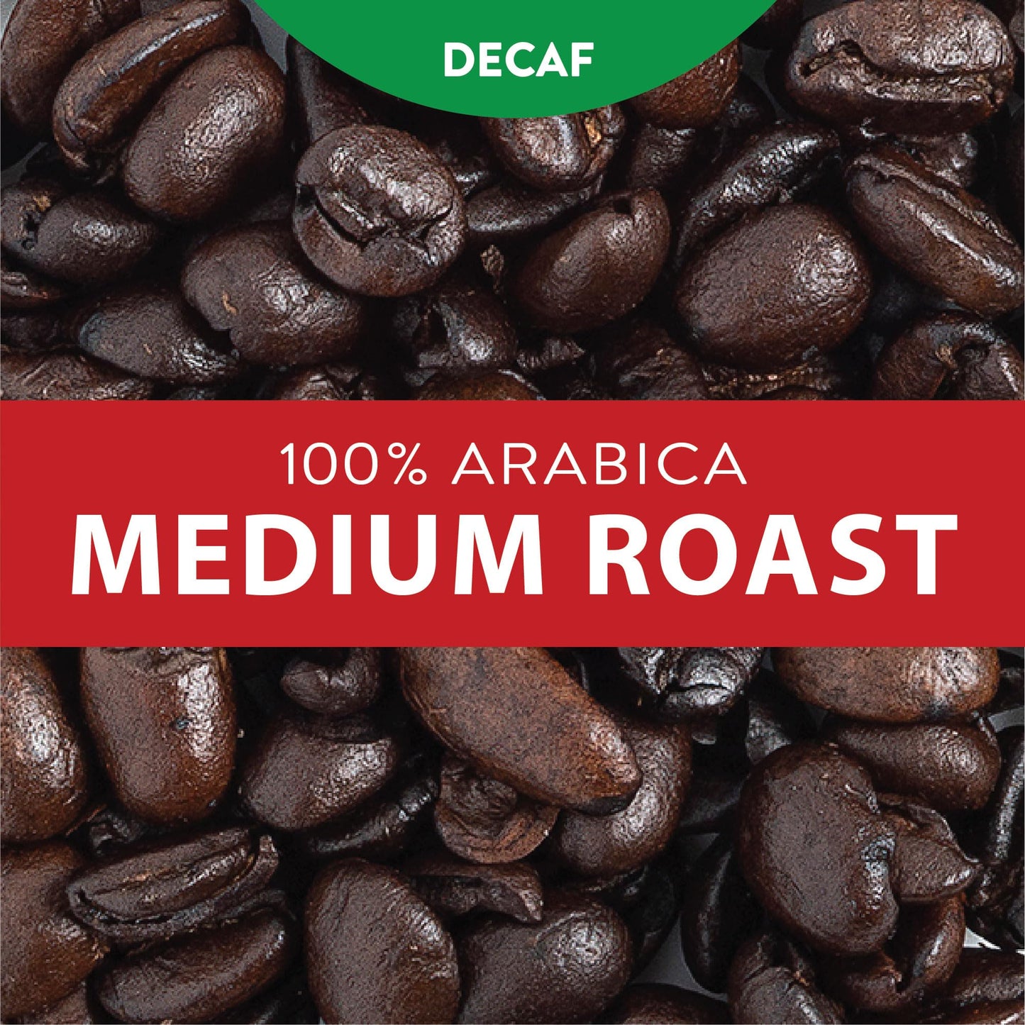 San Francisco Bay Whole Bean Coffee - DECAF Bay Bridge Blend, Medium Roast, 2lb Bag, Swiss Water Processed