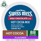 Swiss Miss Milk Chocolate Hot Cocoa, Keurig Single-Serve K-Cup Pods, 88 Count (4 Packs Of 22)