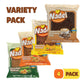 Naturally Delicious Sweet Breads Variety Pack, 4 Flavors (Banana Walnut, Cappuccino Chocolate Chip, Carrot Walnut, Zucchini Walnut) - 4 Pack