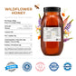 HONIGMA Marma Wildflower Honey | Authentic Raw Honey | 1000g/35.2oz | 100% Pure & Unpasteurized | Pack of 1