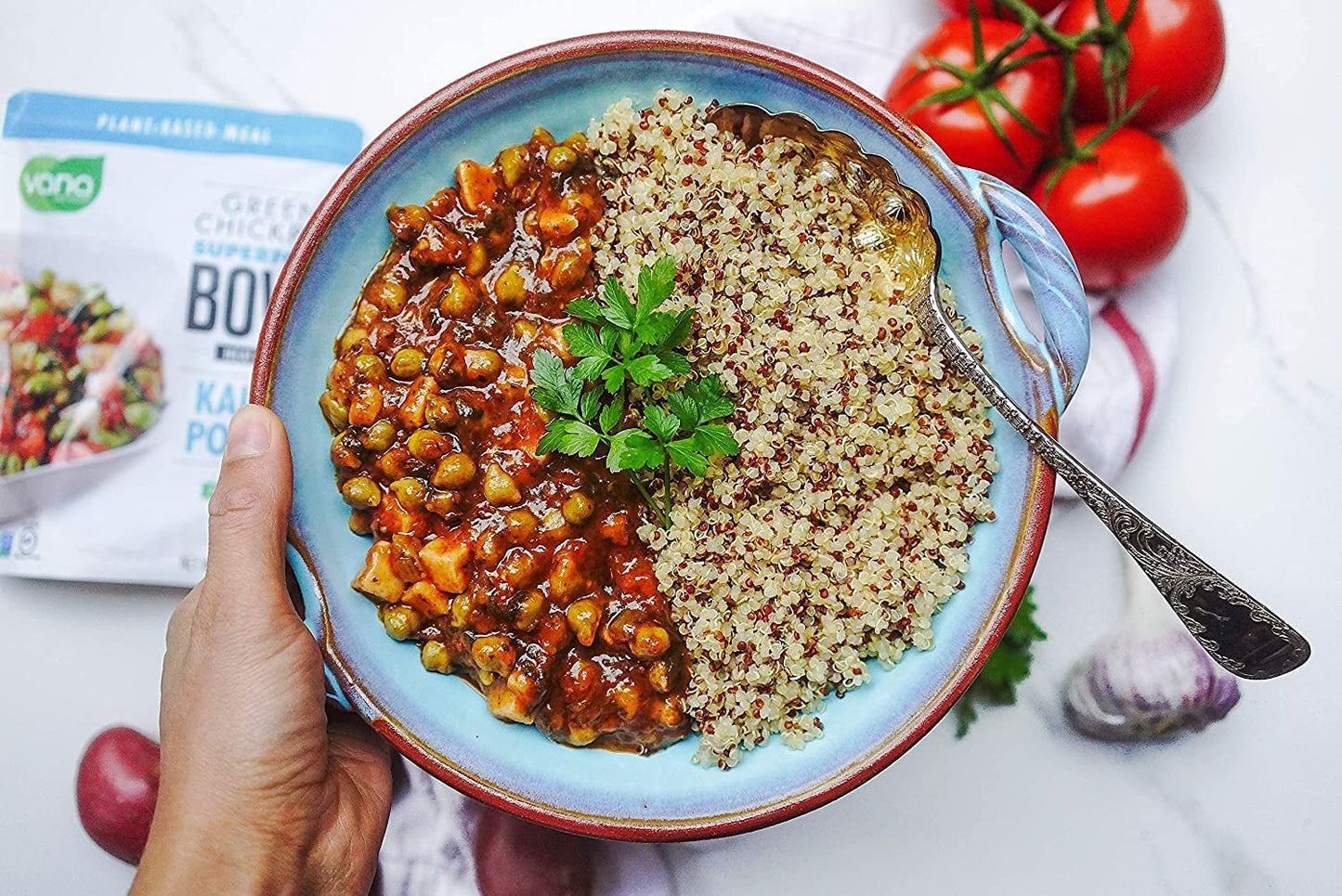Vana Life'S Foods Plant Based Ready Meal - Smokey Chipotle And Hearty Potato - Indian Cuisine Ready To Eat Meals, Vegan, No Pres