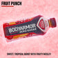 BODYprotective covering ZERO Sugar Fruit Punch Sports Drink - Low-Calorie, Natural Flavors, 20 fl oz (Pack of 6)
