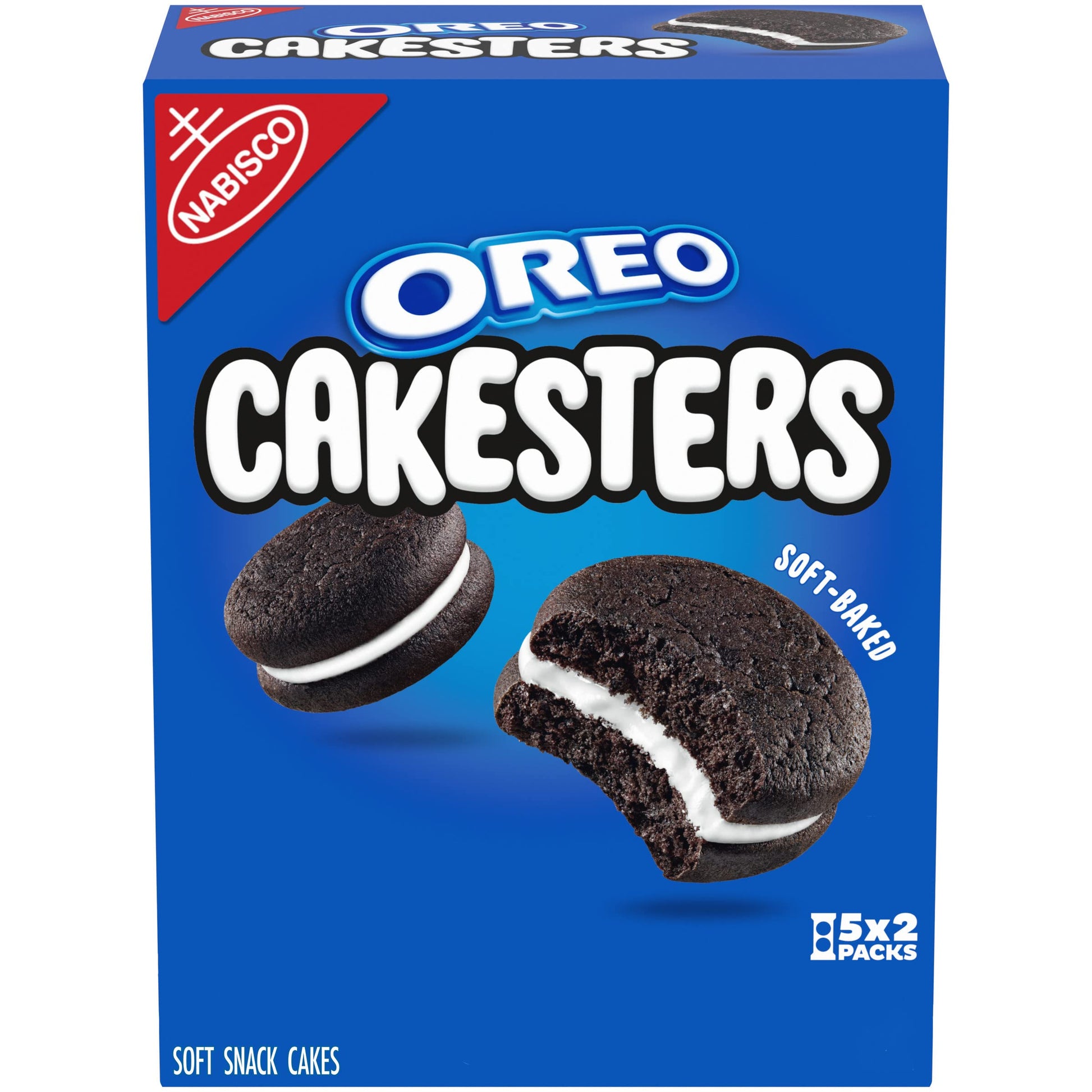 Mondelez International OREO Cakesters Soft Snack Cakes, 5 Packs of 2.02 oz