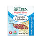 Eden Organic Pasta, Vegetable Alphabets, 16 Oz