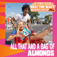 Blue Diamond, Almonds, Oven Roasted, Sea Salt, 16Oz Bag (Pack Of 3)