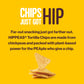 New Hippeas Organic Chickpea Tortilla Chips + Straight Up Sea Salt | 5 Ounce, 6 Count | Vegan, Gluten-Free, Crunchy, Protein Chi