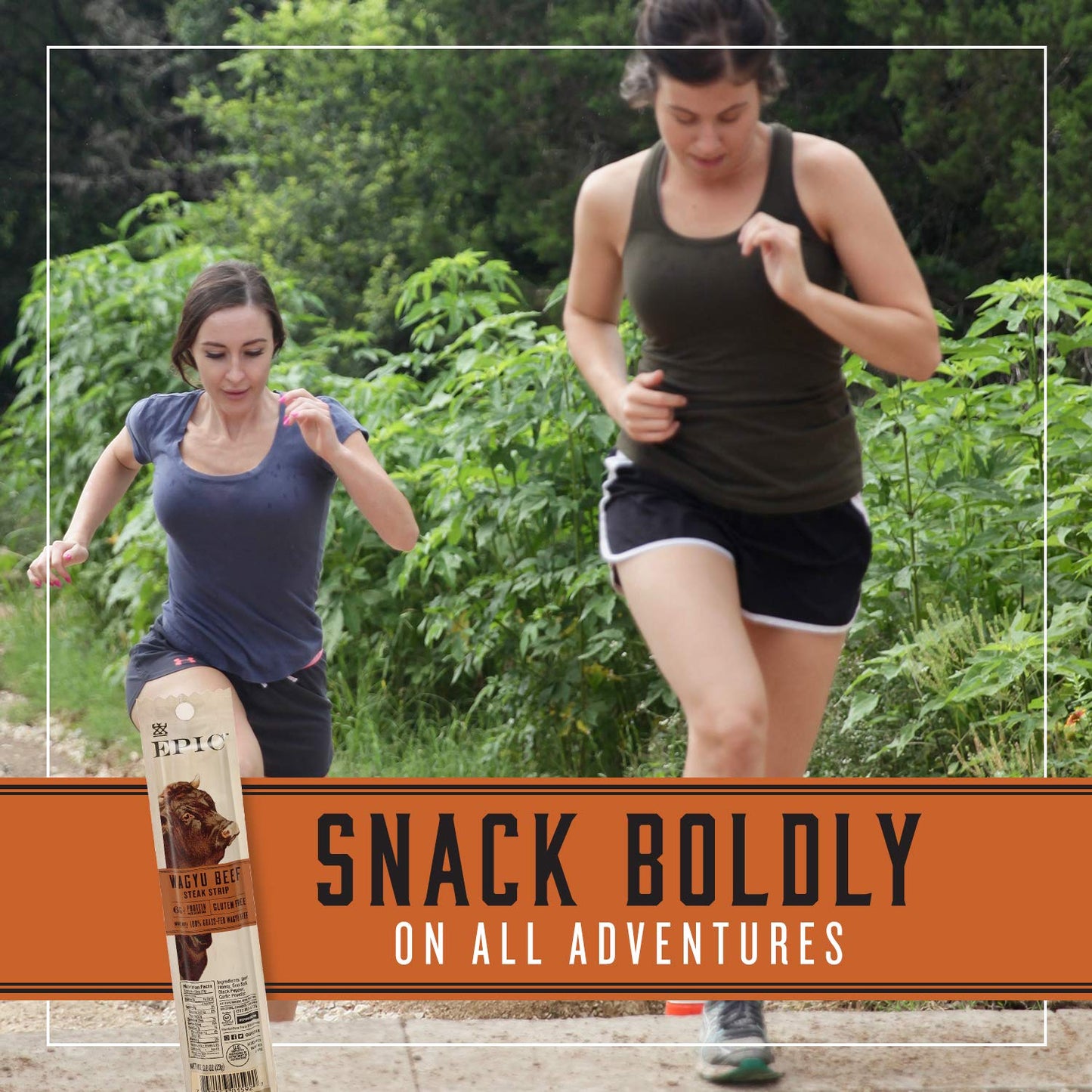 Epic Wagyu Beef Snack Strips, Grass-Fed, Paleo Friendly, 0.8 oz, Pack of 10