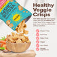 Biena Tasty Thins Veggie Crisps - Low Calorie Veggie Chips For Adults And Kids - 4-Pack, 4 Ounce Bags - Himalayan Pink Salt