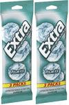 Extra, Polar Ice Sugarfree Gum, 45 ct (Pack of 2)
