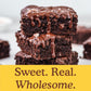 Simple Mills Almond Flour Baking Mix, Chocolate Brownie Mix - Gluten Free, Plant Based, 12.9 Ounce (Pack Of 1)