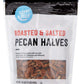 Happy Belly Roasted and Salted Pecan Halves, 16 Ounce, 1 Pound (Pack of 1)