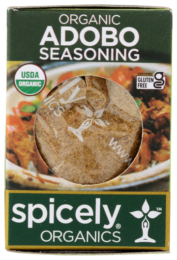 Spicely Organic Adobo Seasoning 0.4 Oz Certified Gluten Free