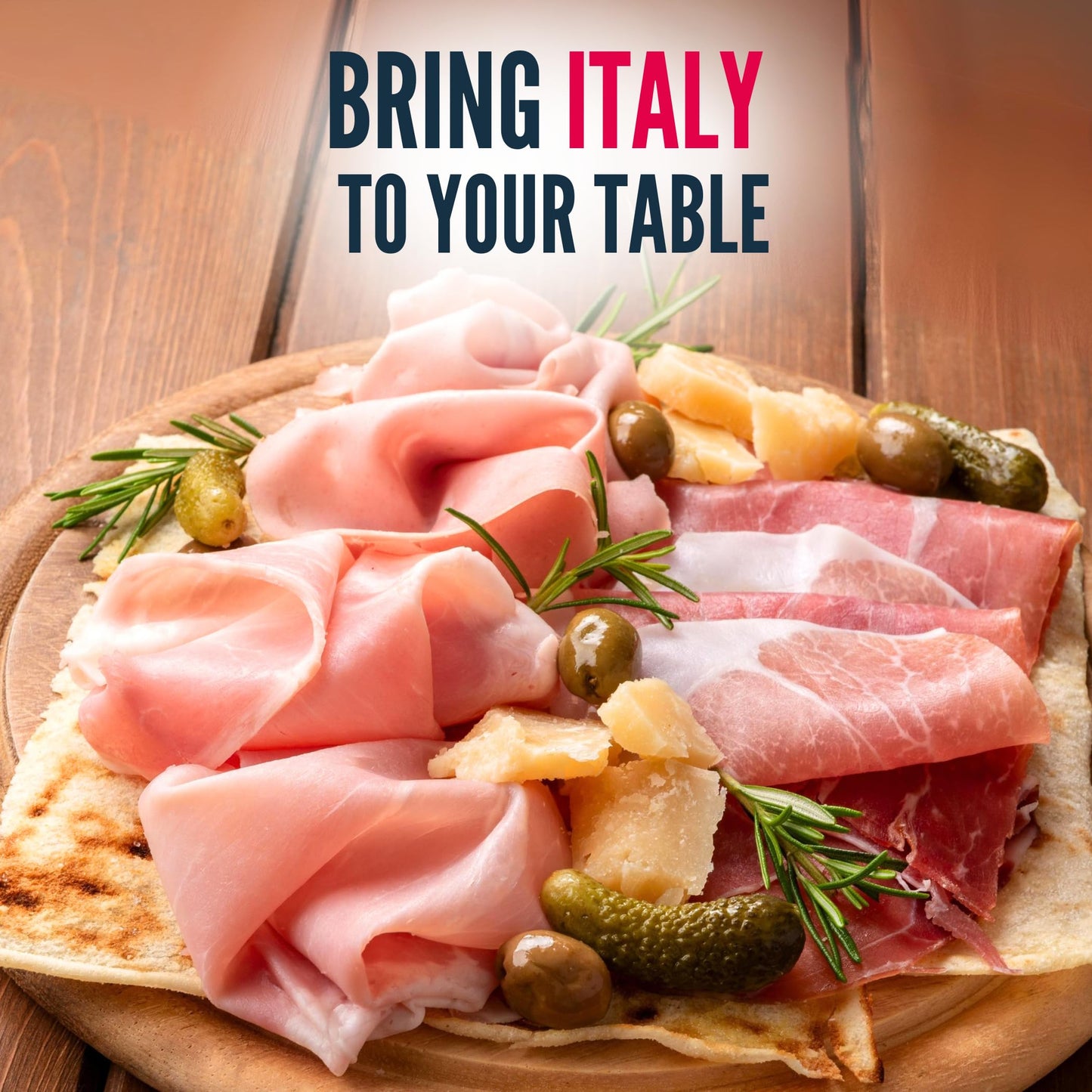 MARTELLI Half Cut Cooked Ham - 10 lbs Italian Prosciutto Cotto, Gluten-Free, Dairy-Free