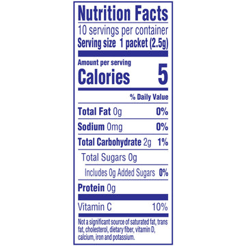 Crystal Light Peach Mango Green Tea Drink Mix, 10 On-the-Go Packets, 0.8 Ounce, Naturally Flavored, Model 00043000003473