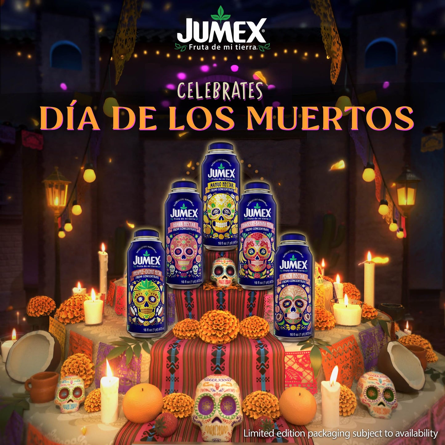 Jumex Peach Nectar Three-Pack, 6.76 Fl Oz Each, Pack of 24, Model 5193, Peach Flavor