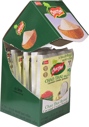 Authentic Flavor with Thai Coconut Milk Cream Powder: Enhancing Cooking, Baking, Beverages, and Desserts. Elevate Sauces, Dressi
