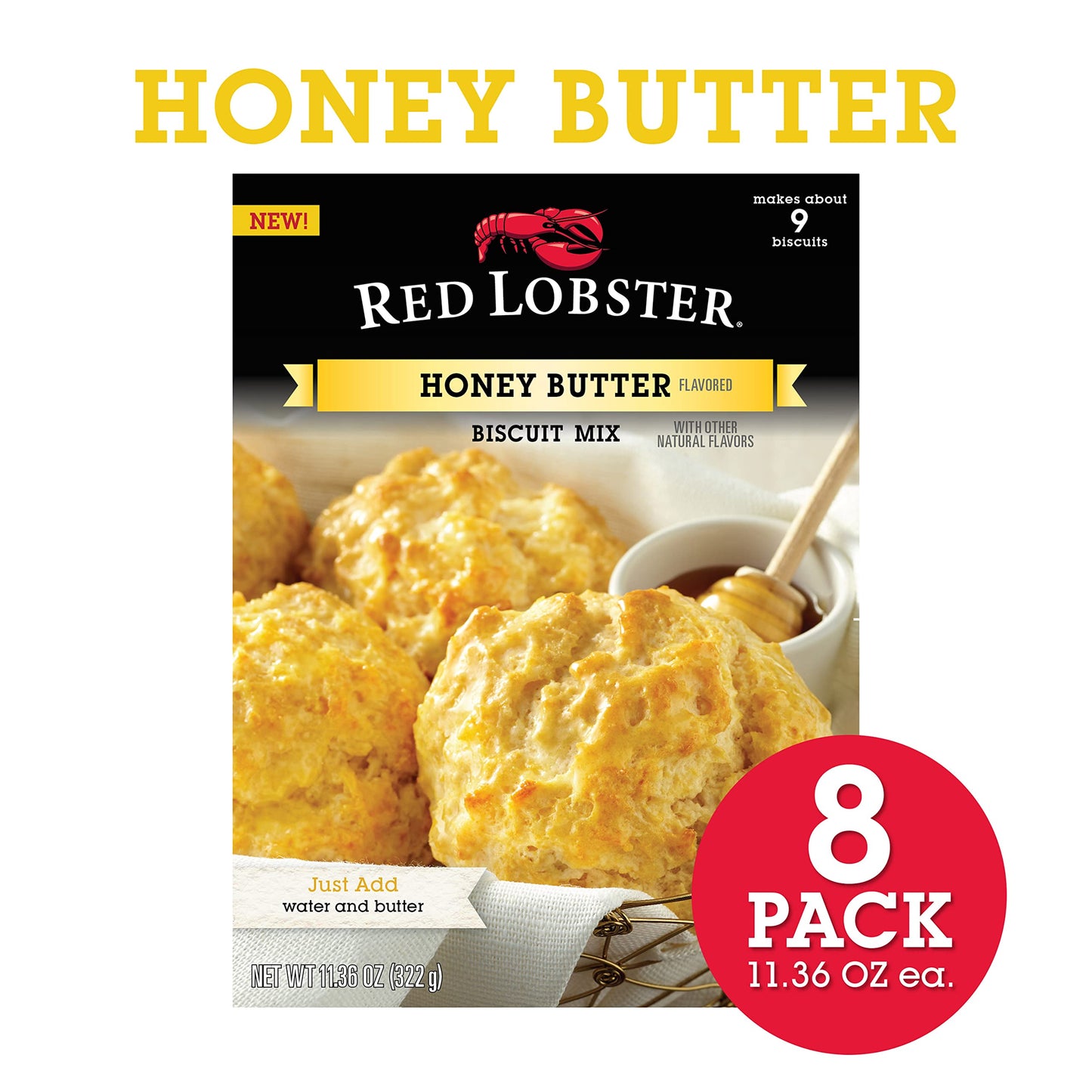 Red Lobster Honey Butter Biscuit Mix, 11.36 Oz